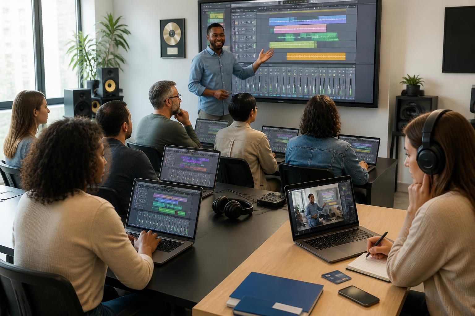 découvrez notre formation mao flexible : apprenez la musique assistée par ordinateur en ligne, en présentiel ou grâce au financement cpf. adaptez votre apprentissage à votre rythme et à vos besoins.