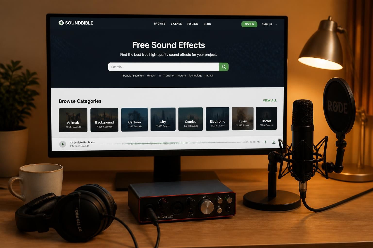 téléchargez gratuitement des bruitages libres de droits pour tous vos projets audio et vidéo. qualité professionnelle, sans restrictions d'utilisation.