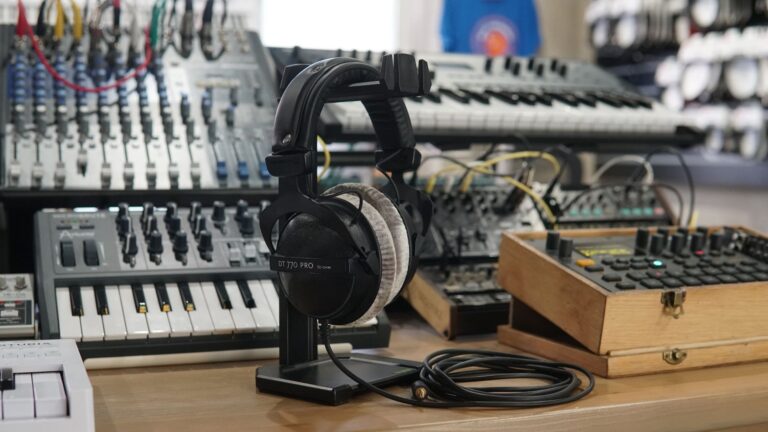 Beyerdynamic DT 770 Pro test — casque Beyerdynamic DT 770 Pro en studio