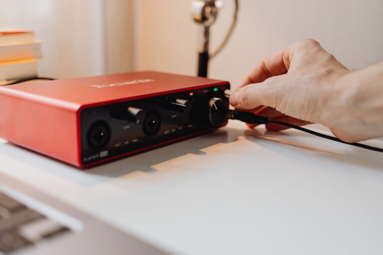 Carte son ou interface audio — configuration carte son interface audio