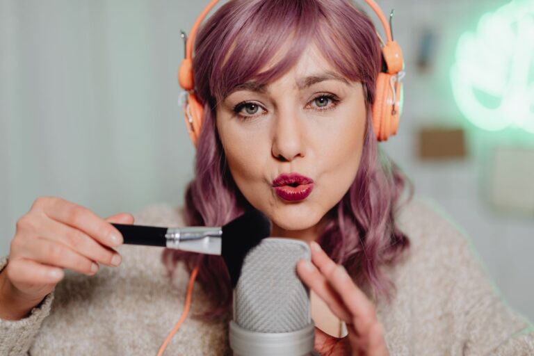 Micro ASMR quels modèles choisir — configuration de microphone ASMR en gros plan
