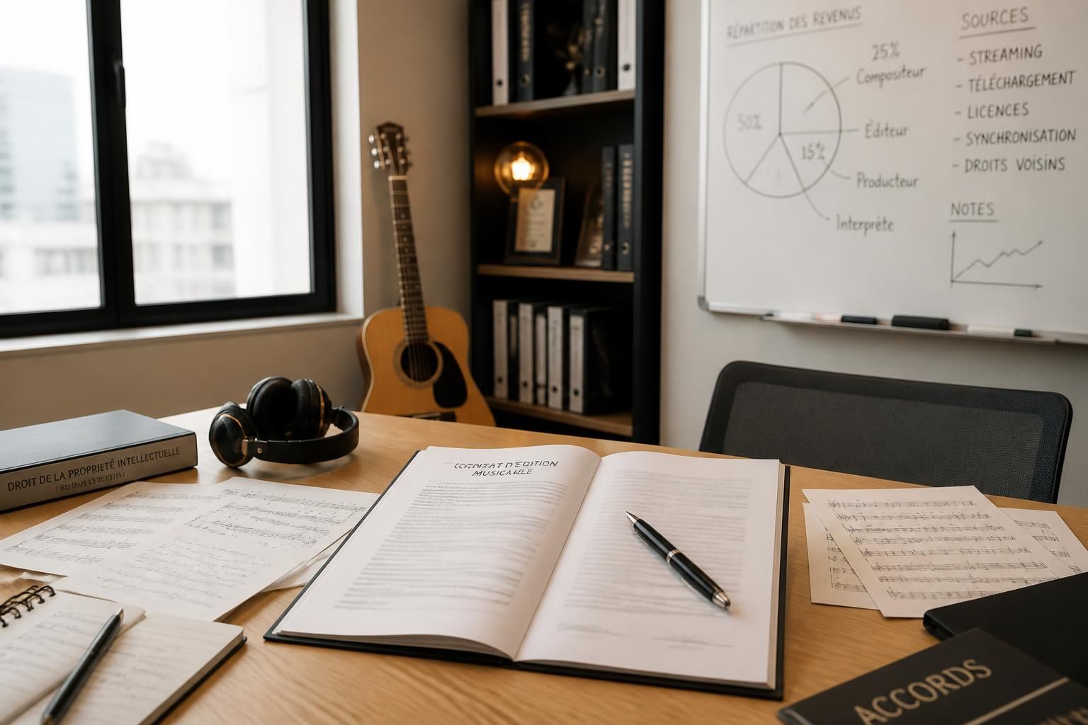 découvrez tout sur le contrat de licence musique : définition, principales clauses à inclure et explications sur les pourcentages de revenus pour protéger vos droits.