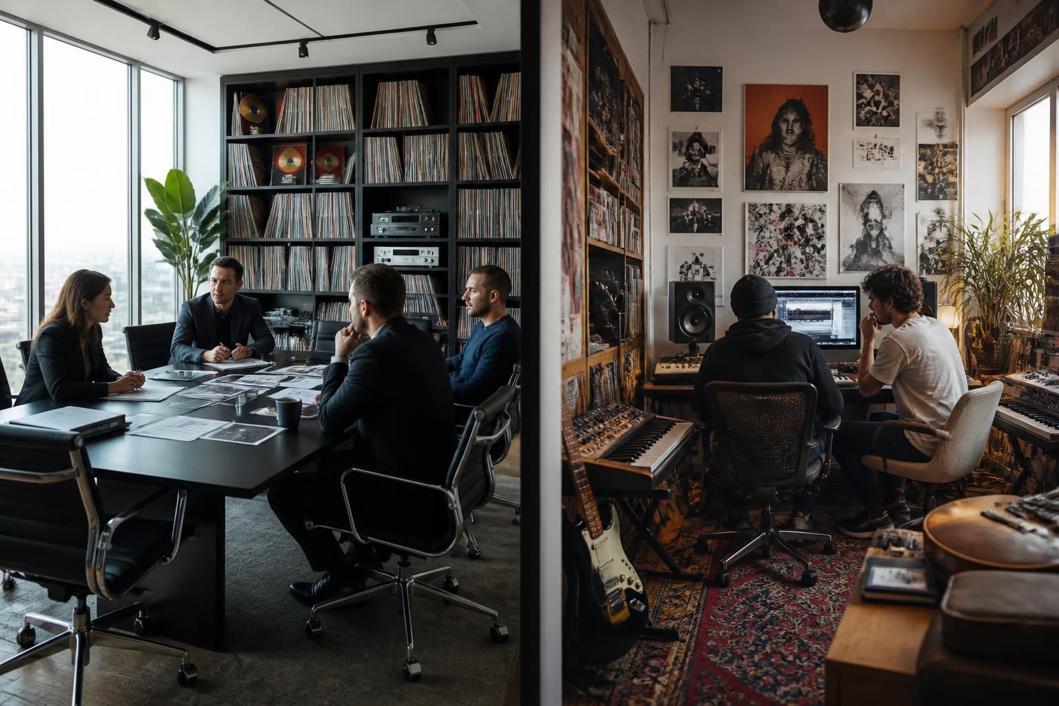 découvrez la différence entre une maison de disques et un label, et comprenez les rôles spécifiques de chacun dans l'industrie musicale.