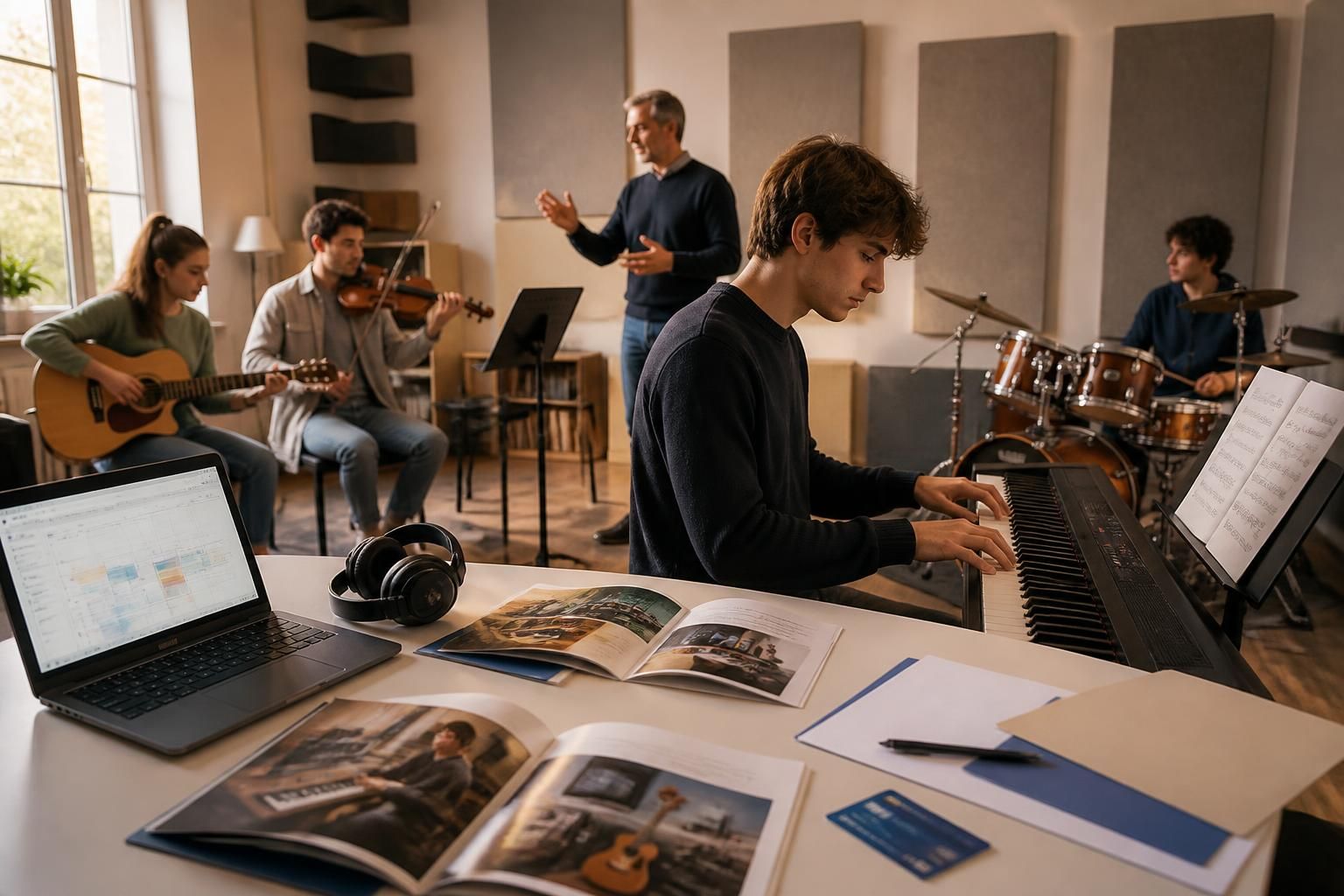 découvrez comment se former à la musique grâce aux différentes formations disponibles, explorez les métiers du secteur et apprenez à financer votre formation avec le cpf.