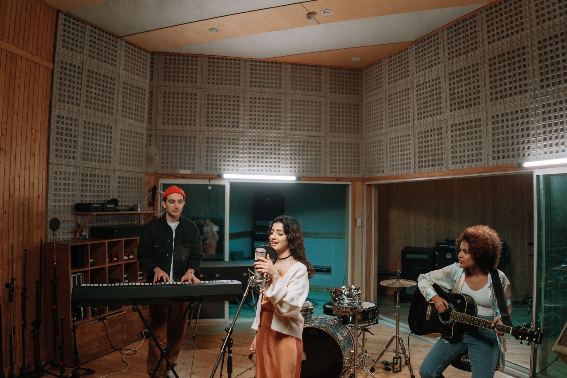 Licence Musique et métiers du — étudiants en musique studio d'enregistrement